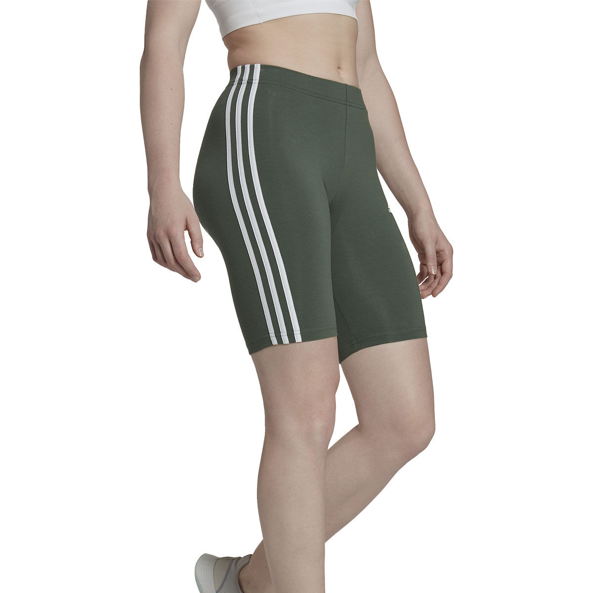 adidas Women's 3 Stripe Bike Shorts