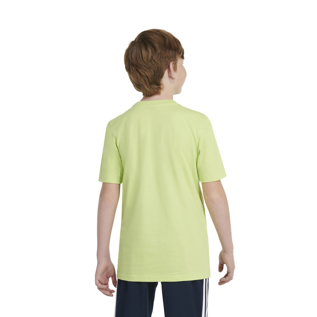 adidas Boys' Shorts Sleeve Camo Logo Tee