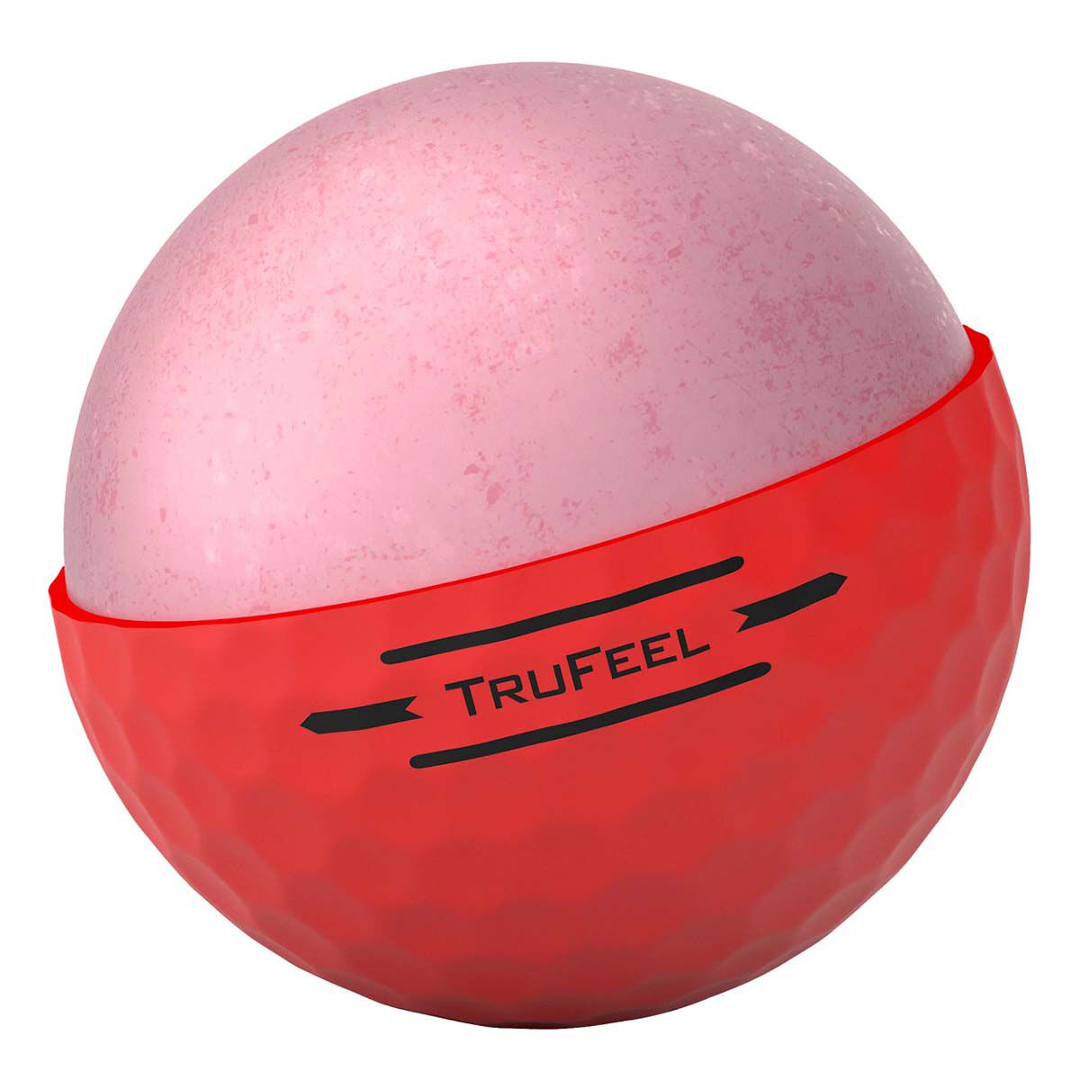 Titleist TruFeel Matte Red Golf Balls