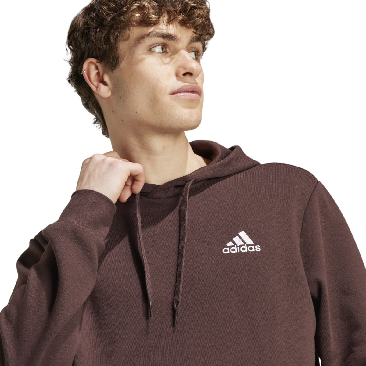 adidas Men's Long Sleeve Feel Cozy Hoodie