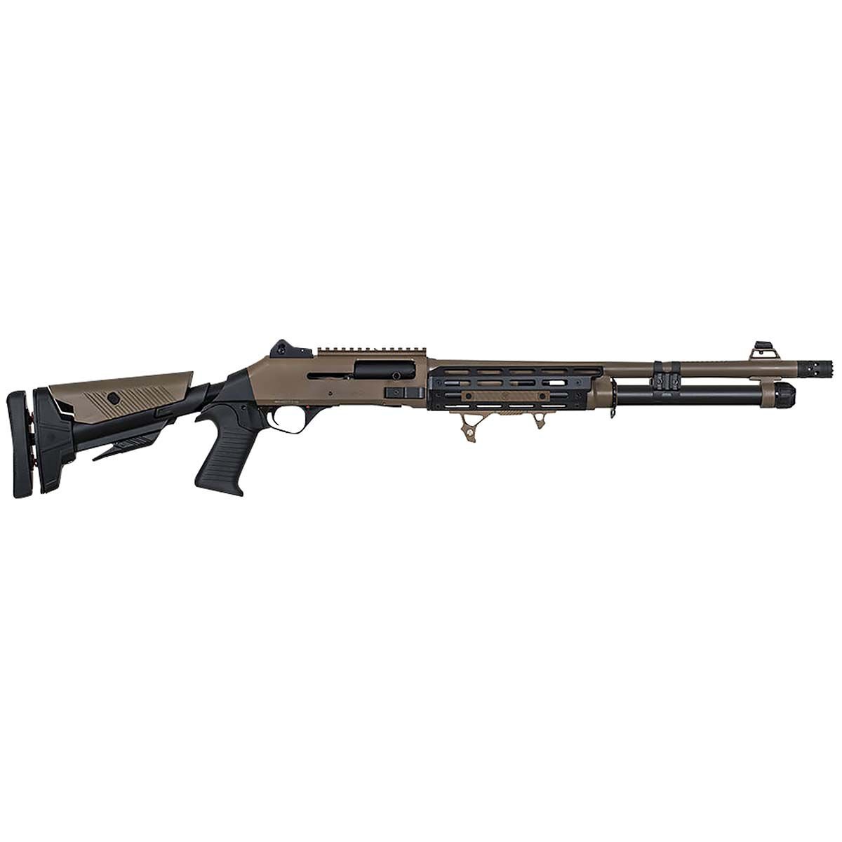 Armscor Raider S4 12G 6R 18.5 FDE Tactical Shotgun