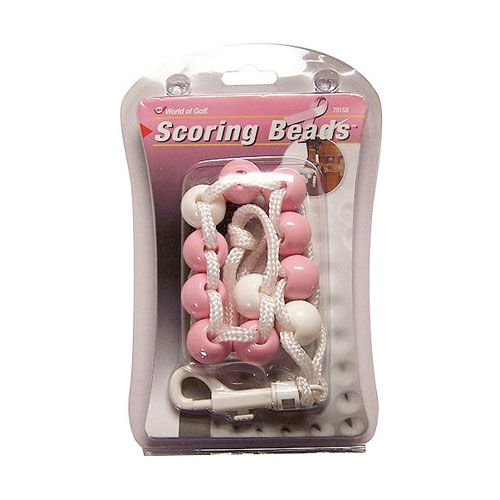 Golf Gifts Pink Golf Scoring Beads