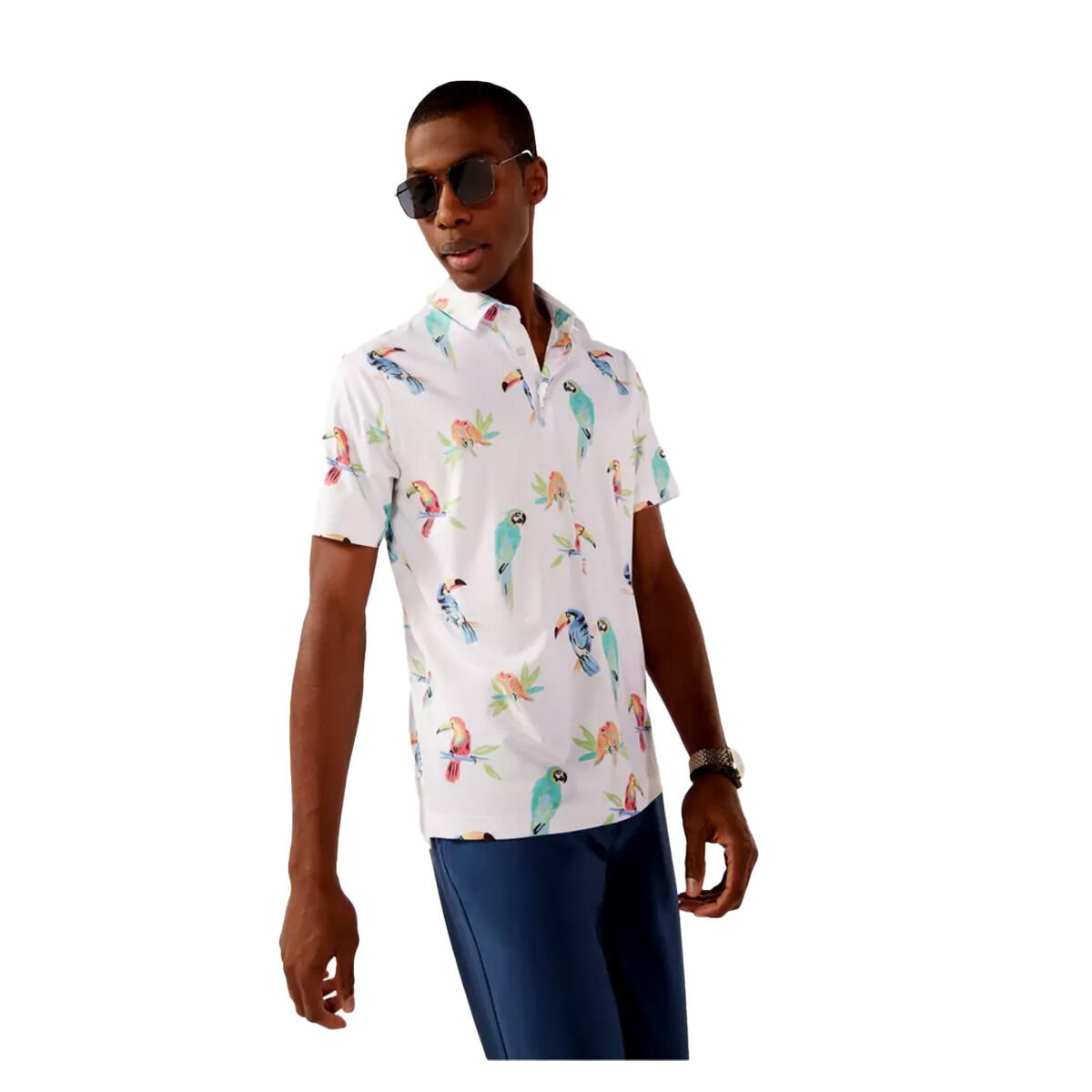 Chubbies The Dude Where's Macaw (Performance Polo)