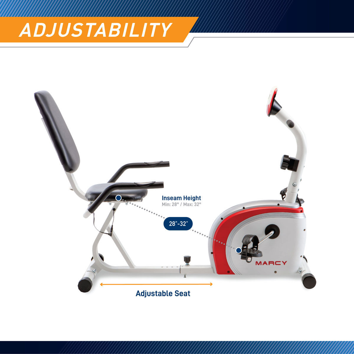 Marcy Recumbent Bike