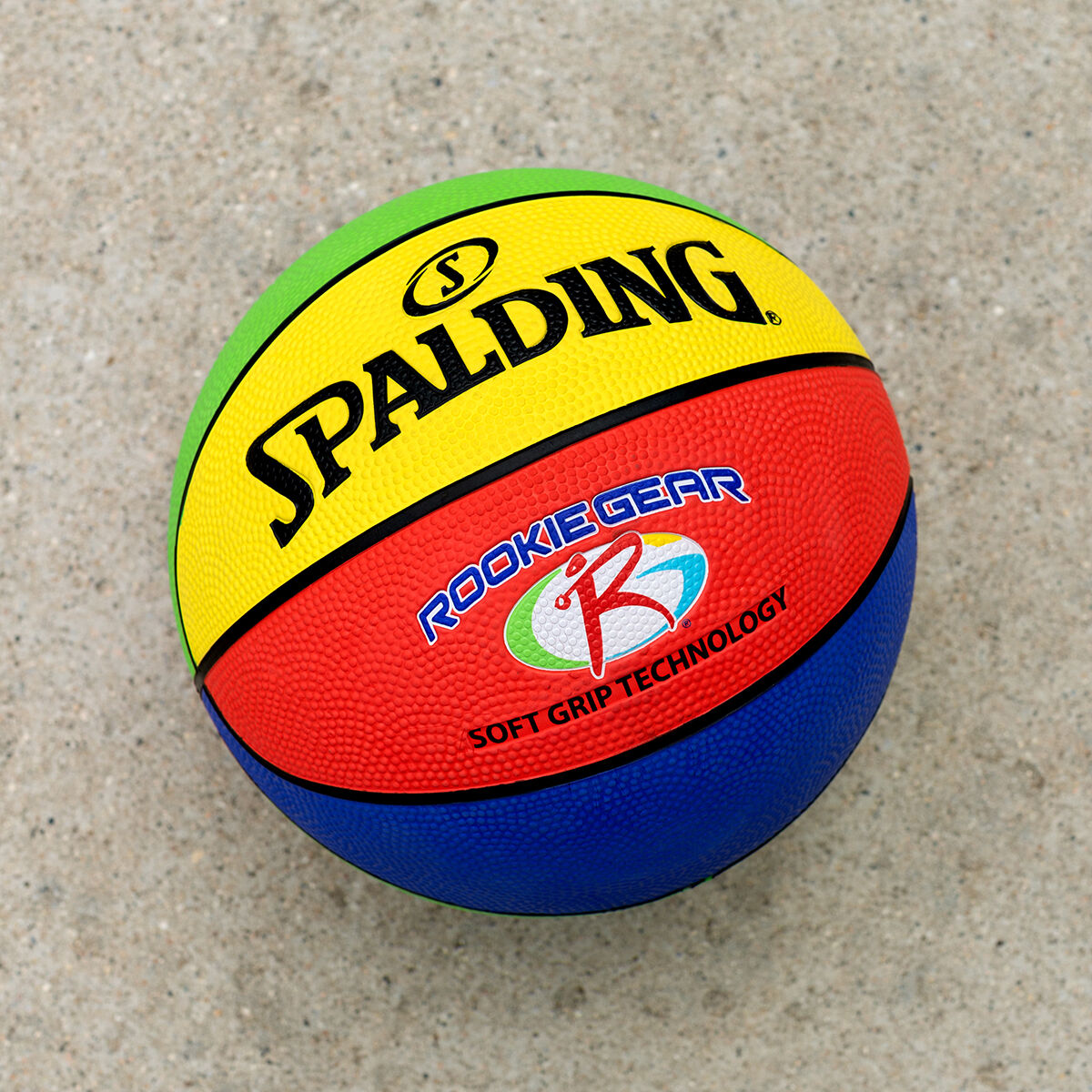 Spalding Rookie Gear Soft Grip Youth Indoor-Outdoor Basketball 27.5