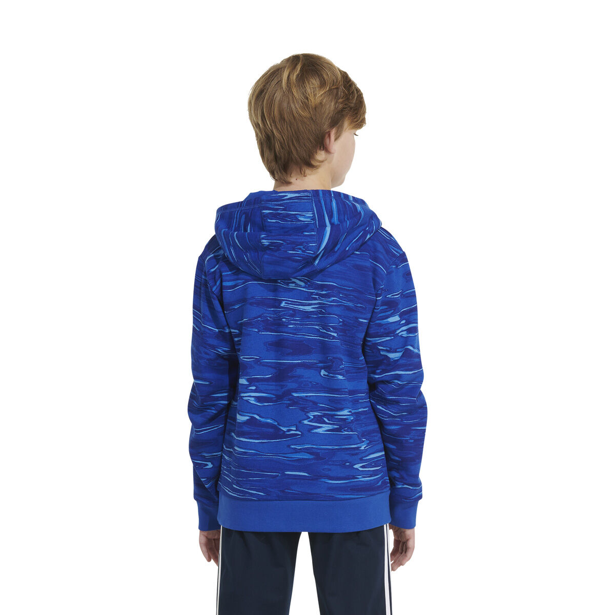 adidas Boys' AOP Liquid Camo Pullover Hoodie