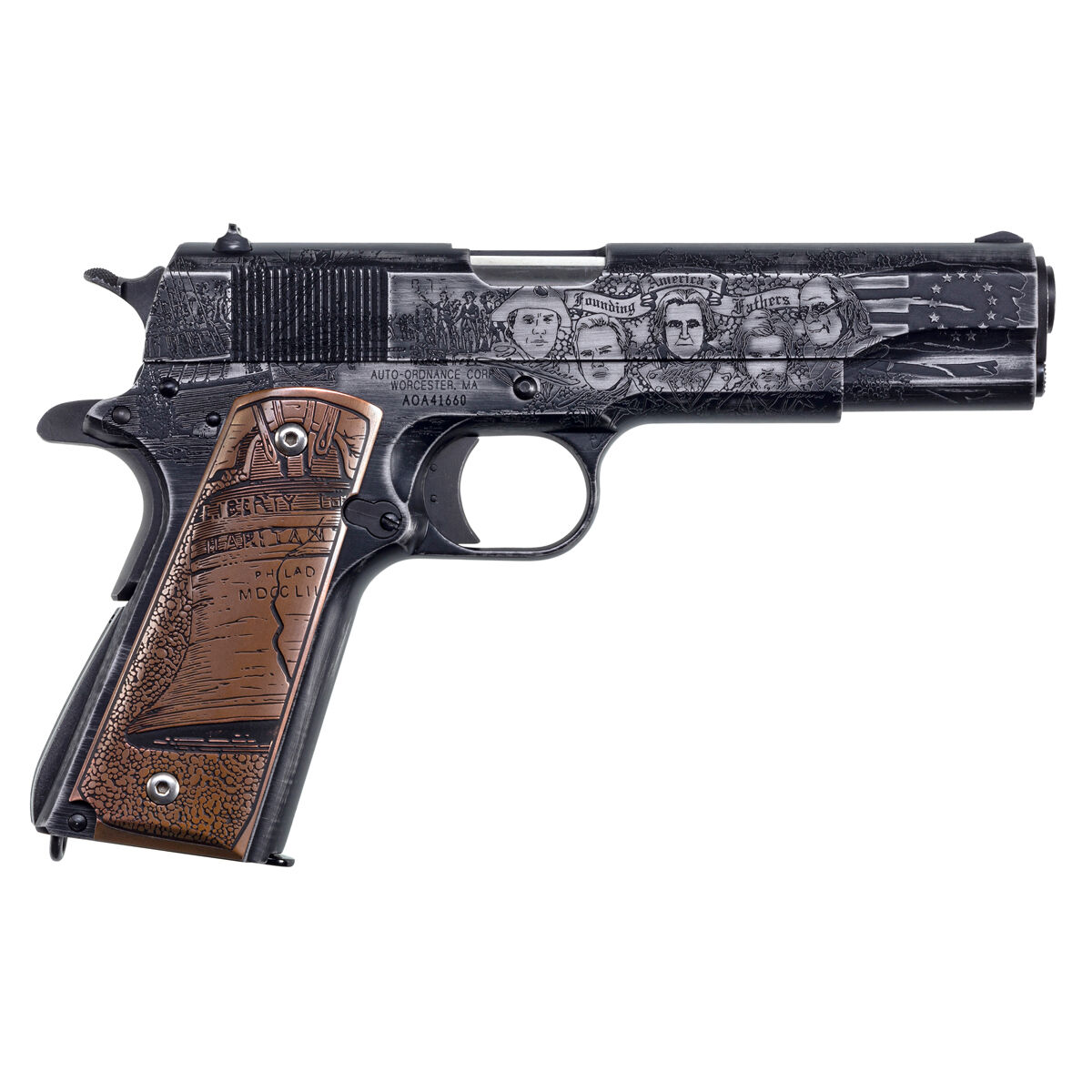 Auto Ordnance 1911BKOC7 1911 Rev 45 ACP Handgun