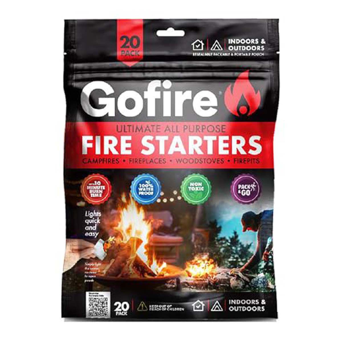 Go Fire 20 Pack Fire Starter