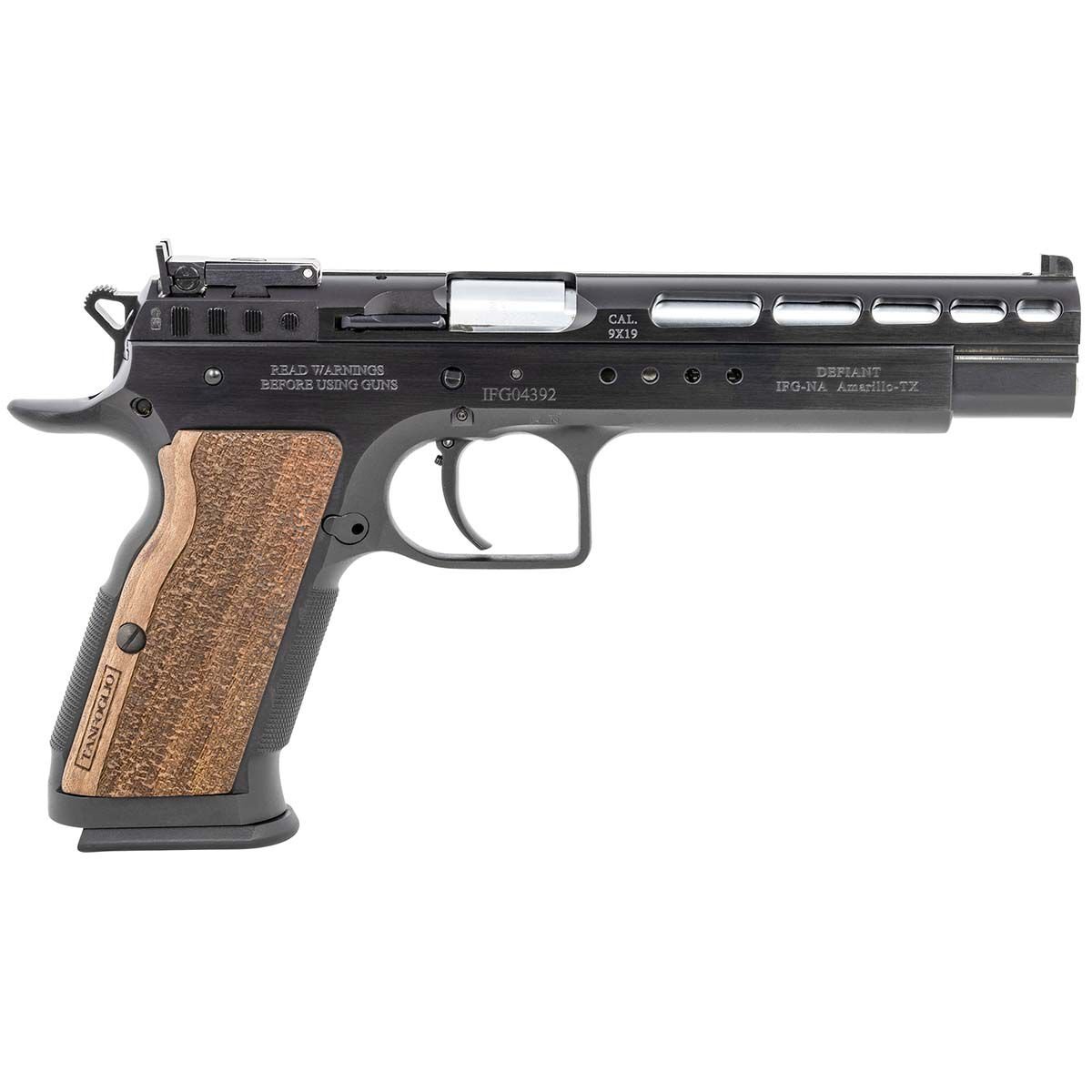 Italian Firearm Gold Match 9MM 6" Pistol