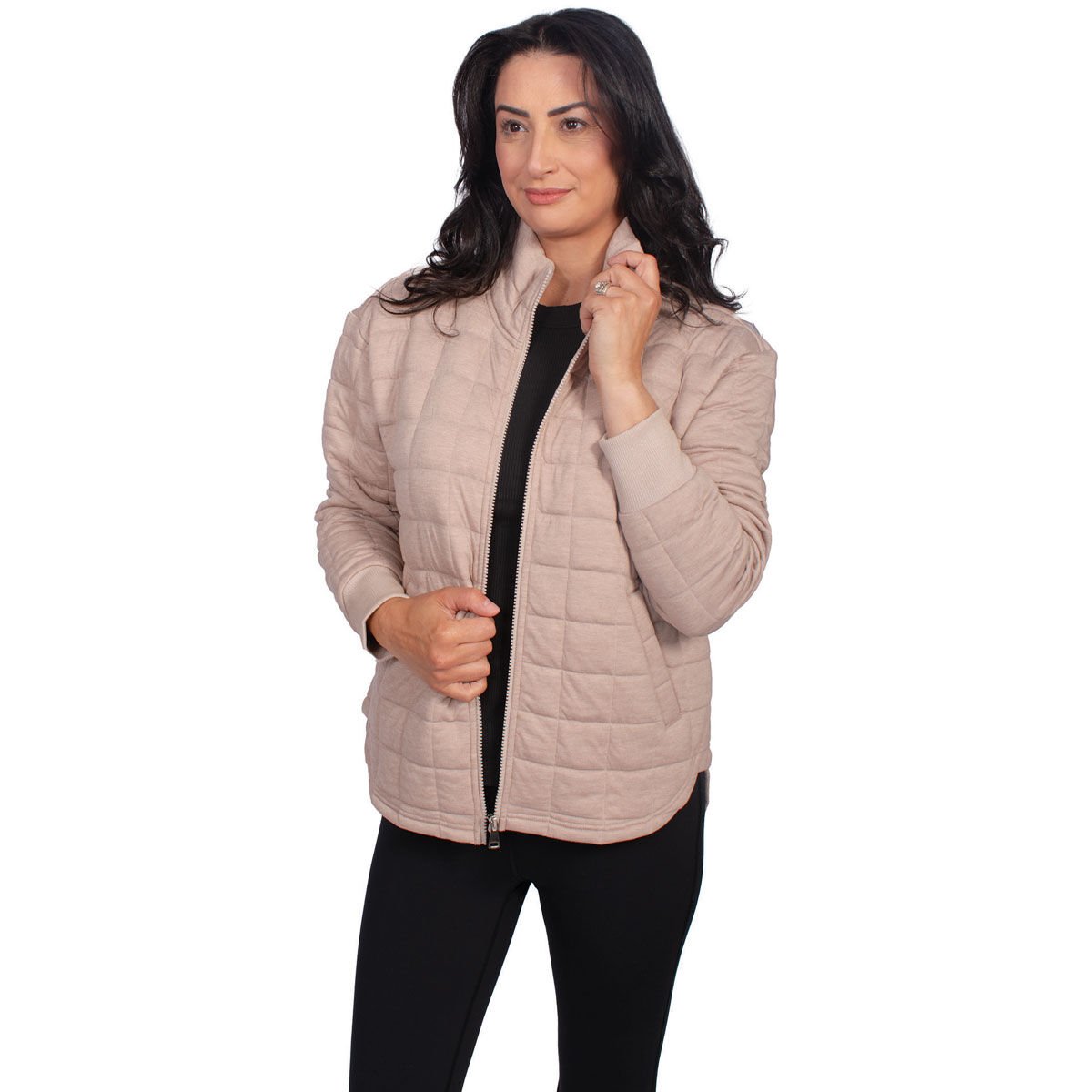 Rbx Women's Quilted Full Zip Jacket