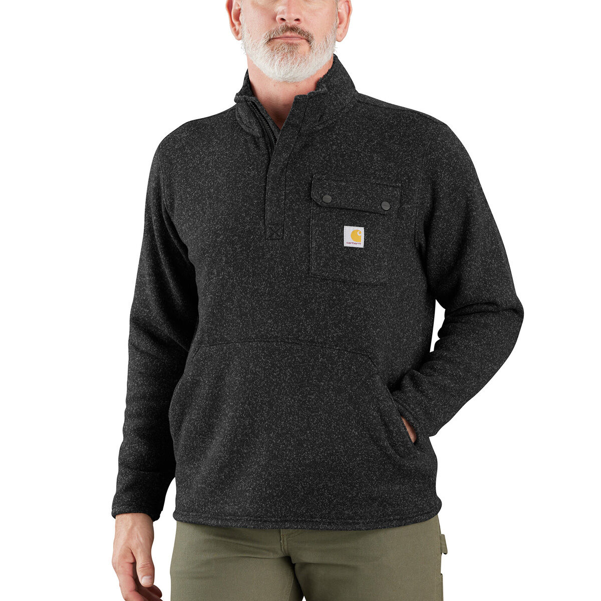 Carhartt 1/4 Zip Fleece Pocket Sweater