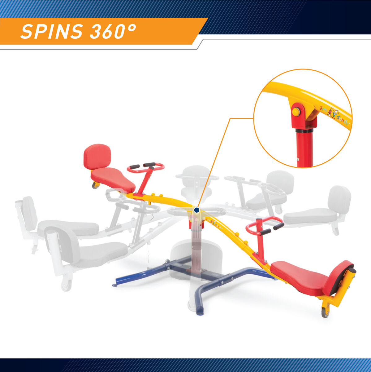 Gym Dandy TT-360 TEETER TOTTER