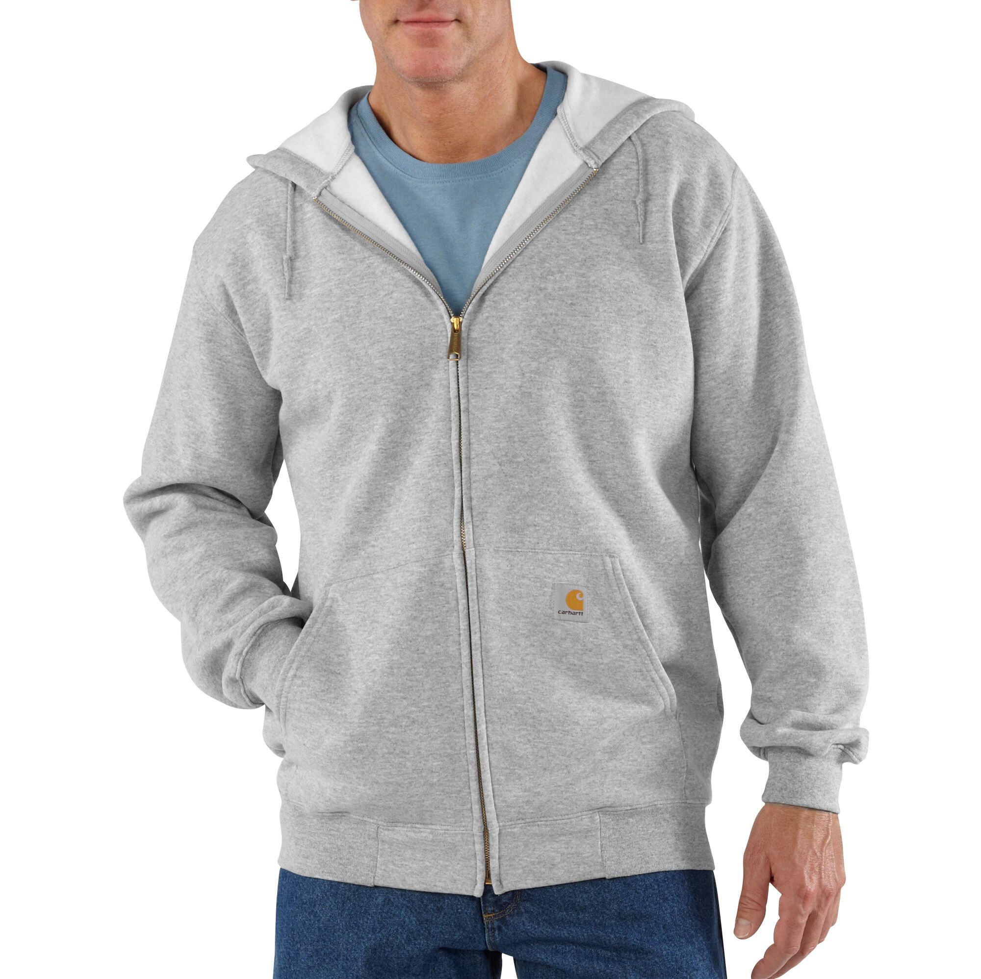 Carhartt Men's Hooded Zip-Up Sweatshirt