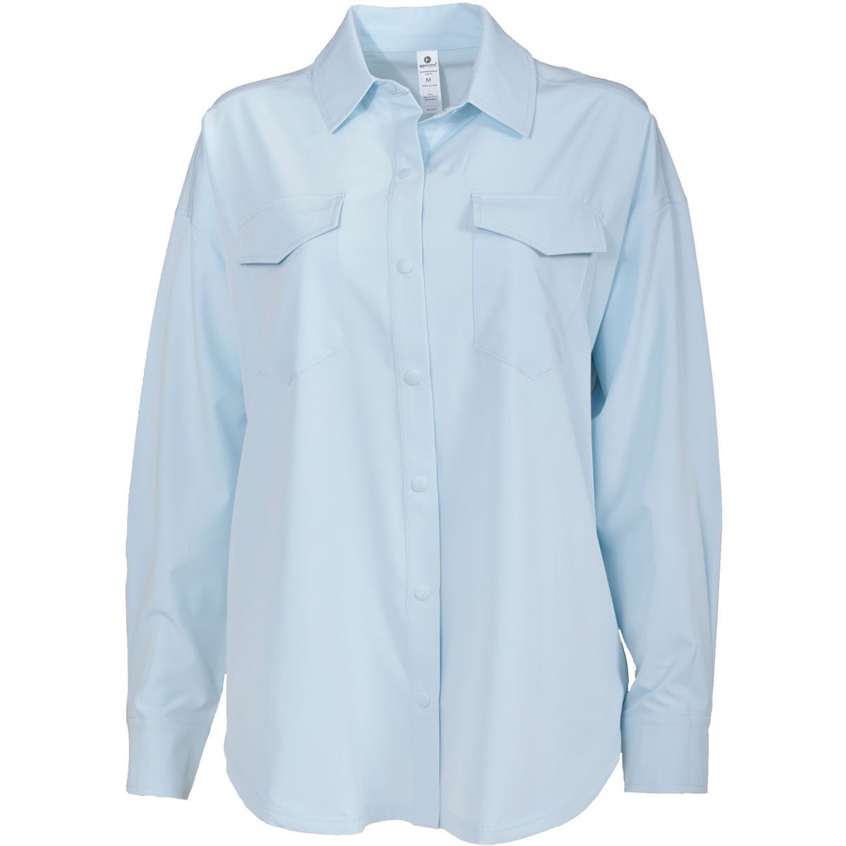 90 Degree Women's Woven Button Up Shacket