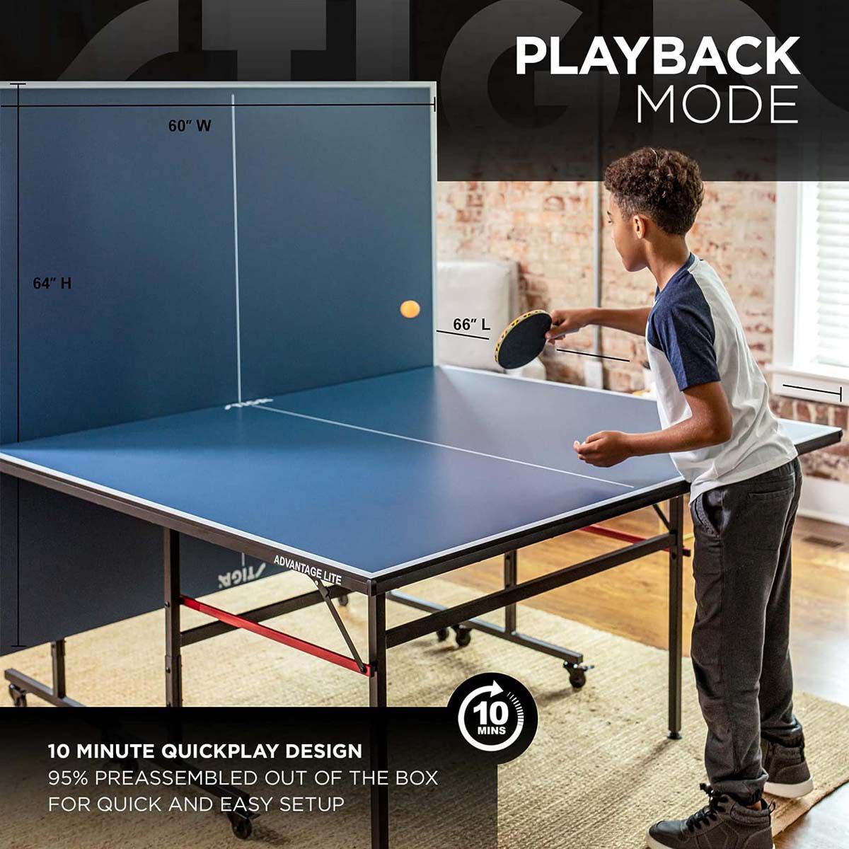 Stiga Advantage Lite Table Tennis Table