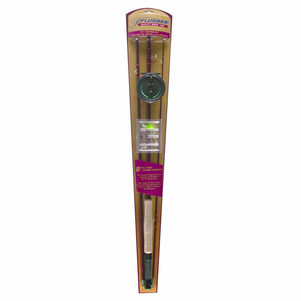 Pflueger 3 Piece Fly Fishing Kit