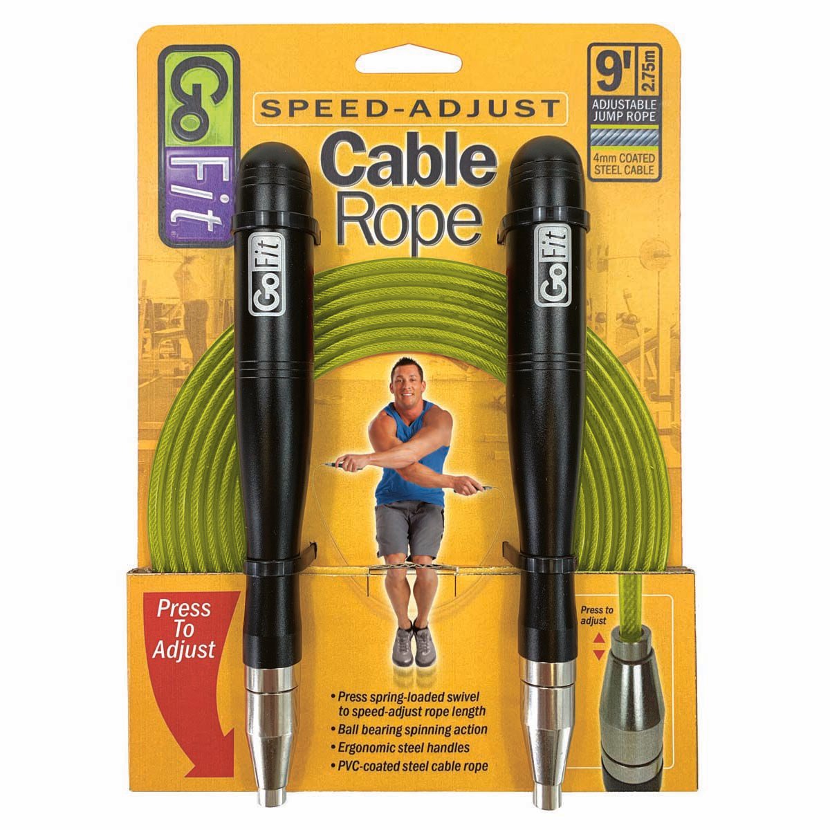 Go Fit Adjustable Cable Rope