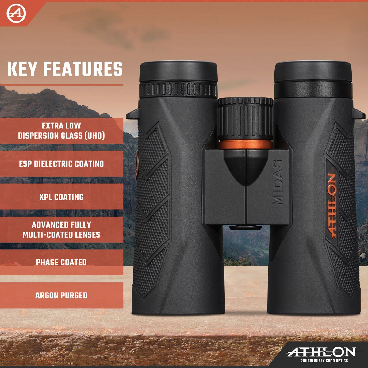 Athlon Optics Midas G2 UHD 10x42