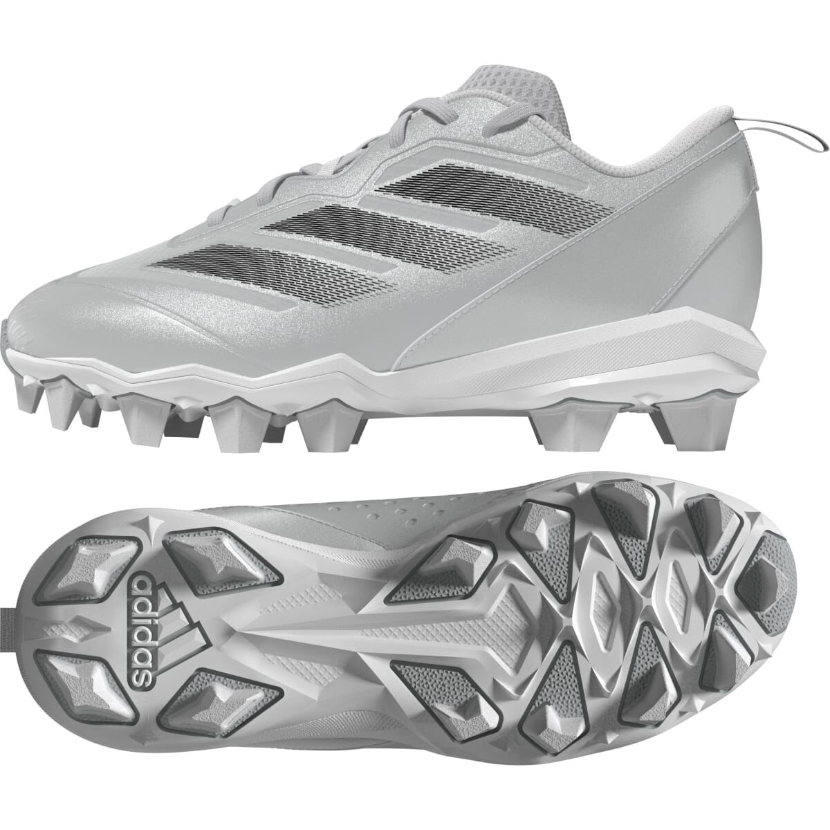 adidas Girl's Adizero Instinct MD K Silver Speed