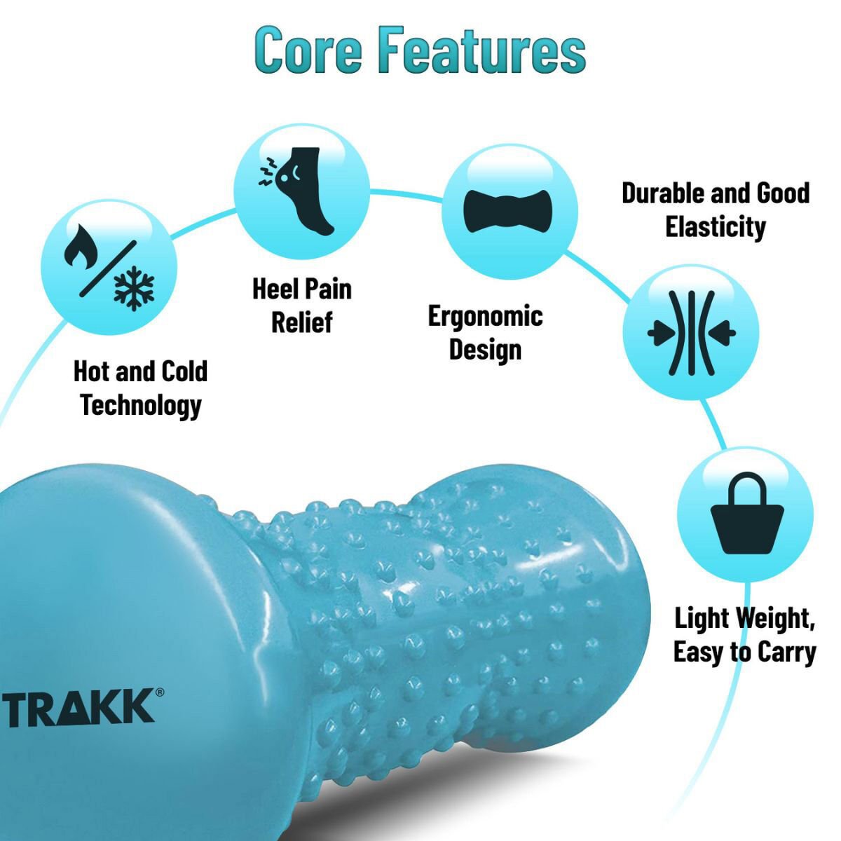 Trakk Hot/Cold Foot Massage Roller