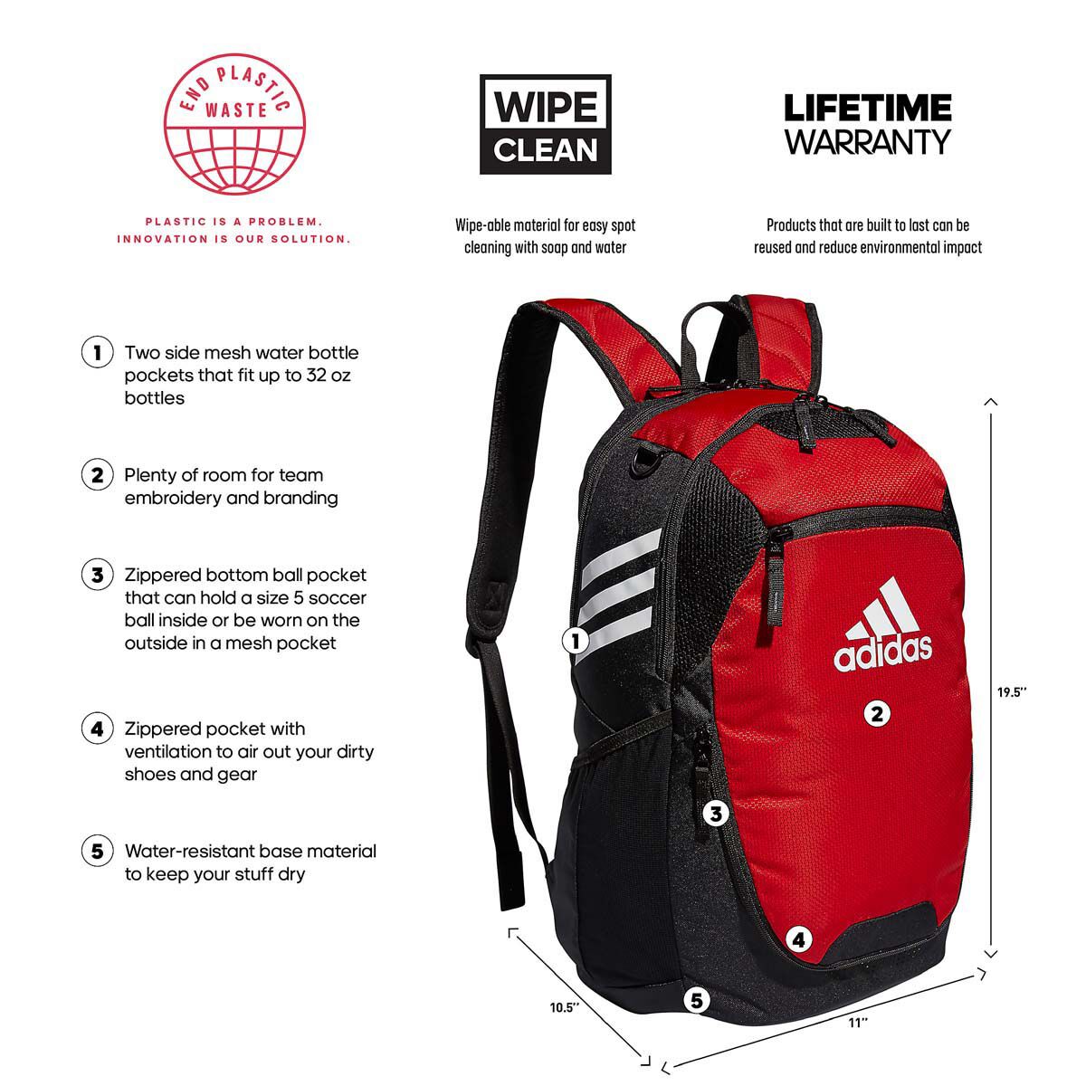 adidas Adidas Stadium 3 Backpack
