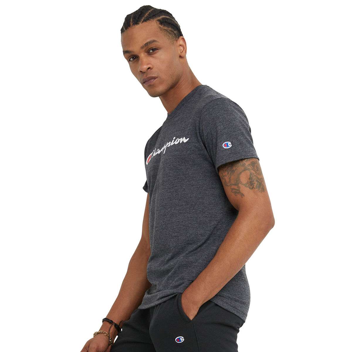 Champion Men's Graphic Powerblend Tee
