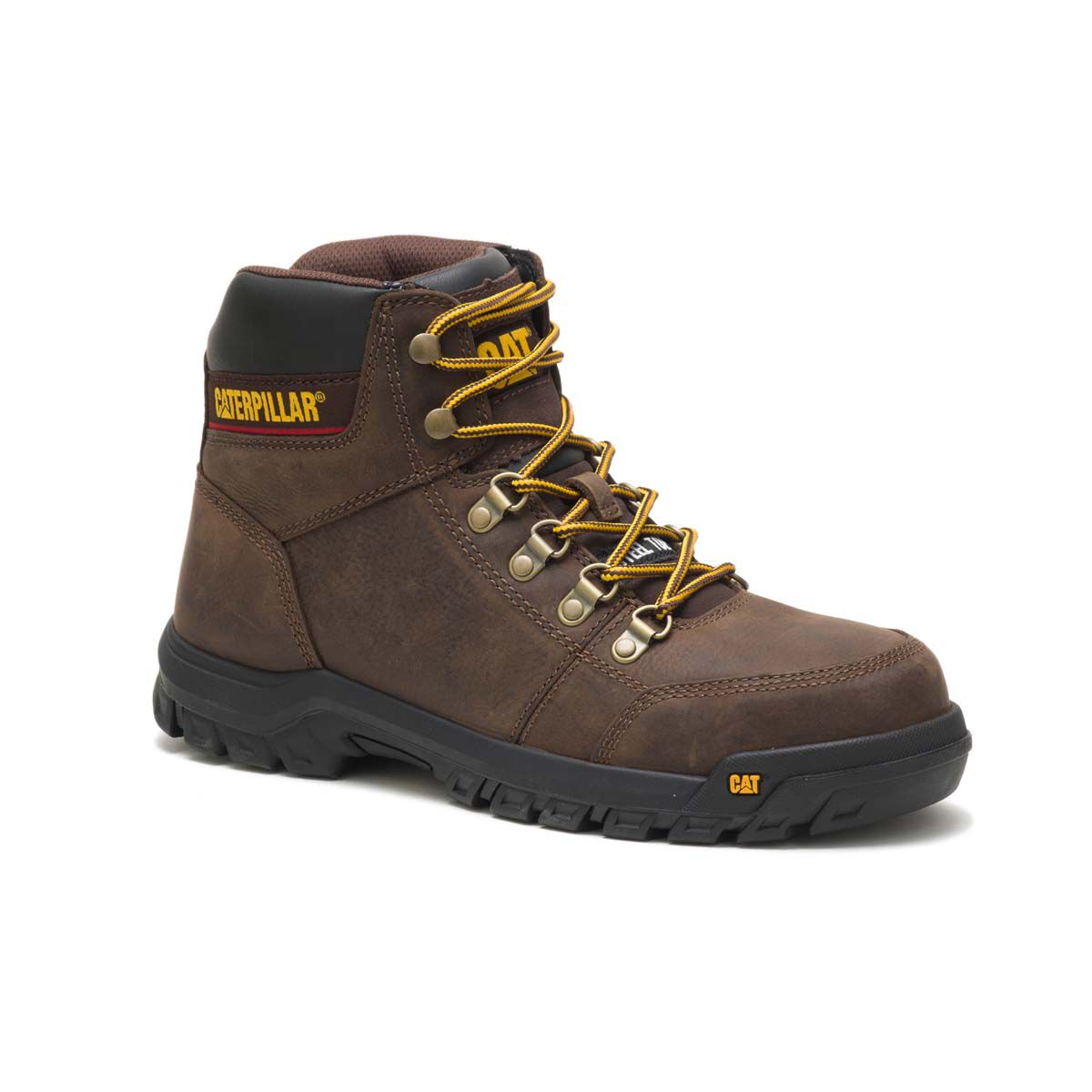 Cat Men's Outline Steel Toe Work Boots