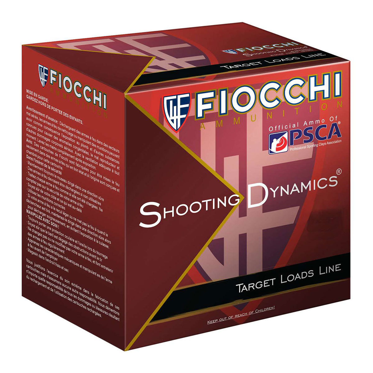 Fiocchi 12 Guage 2 3/4" Shooting Dynamics #7.5 Shot