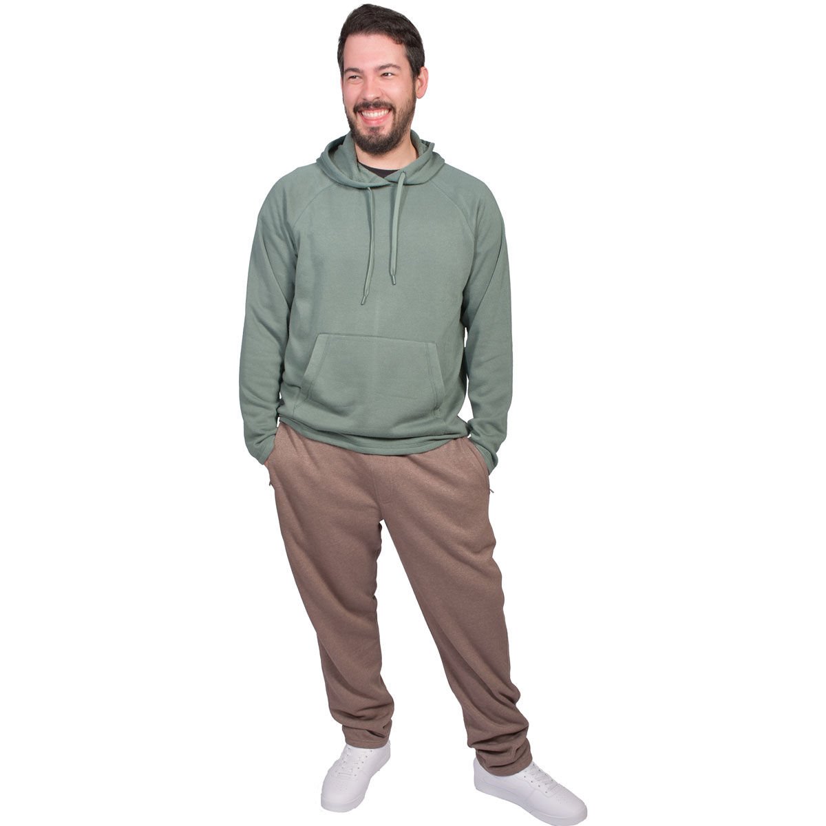90 Degree Men's Comfy Tek Pullover Hoodie