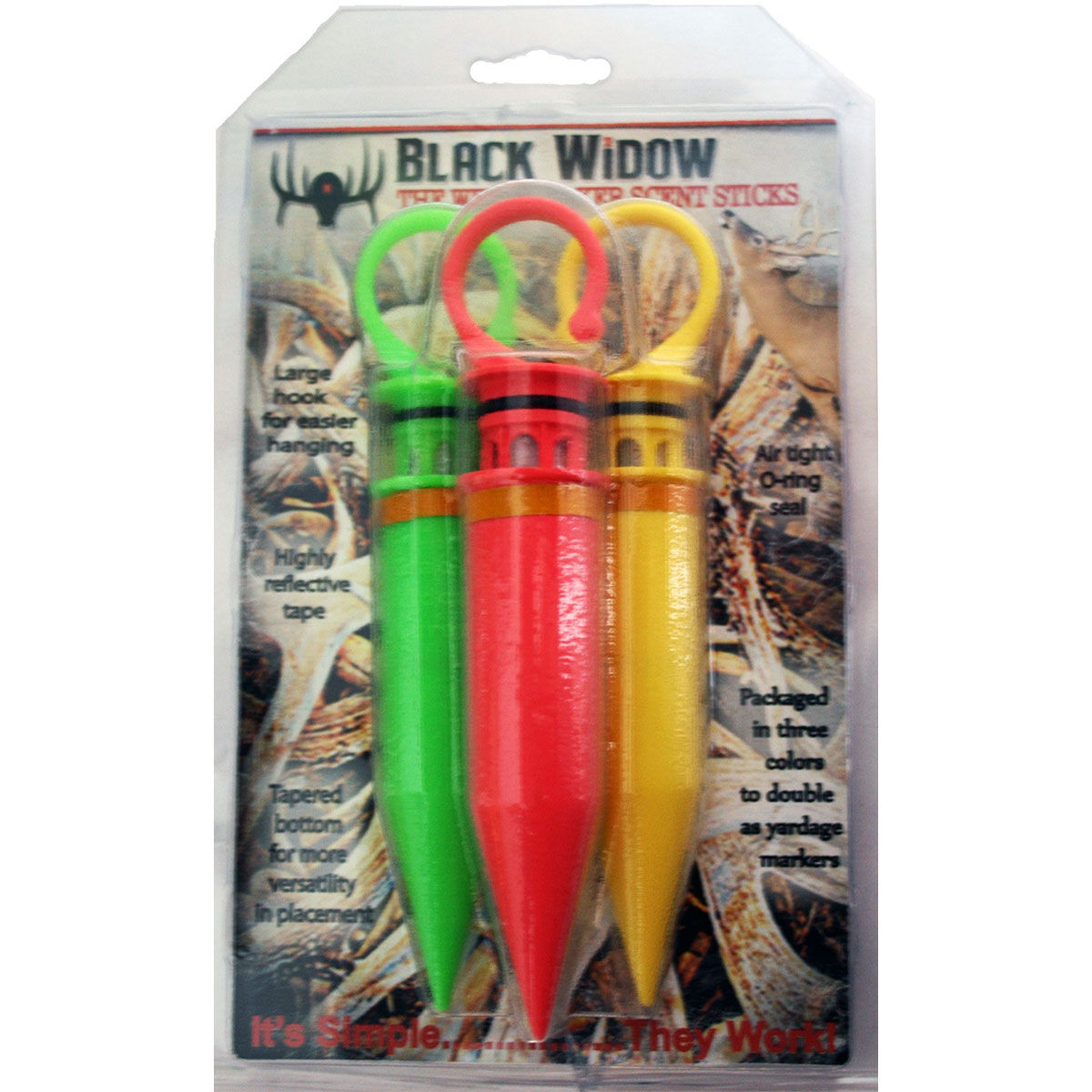 Black Widow Scent Wicks Canisters