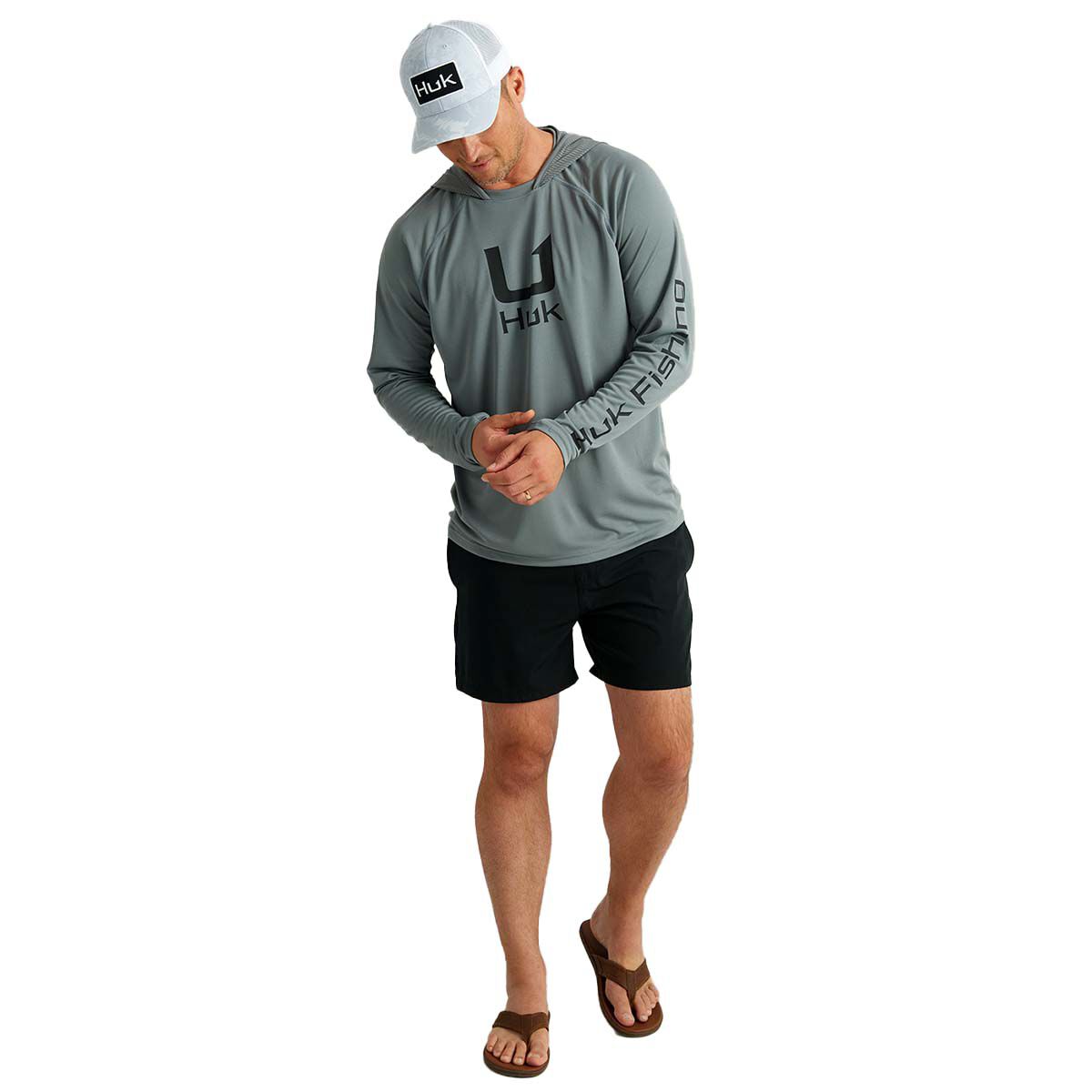 Huk Men's Icon Logo Hoodie