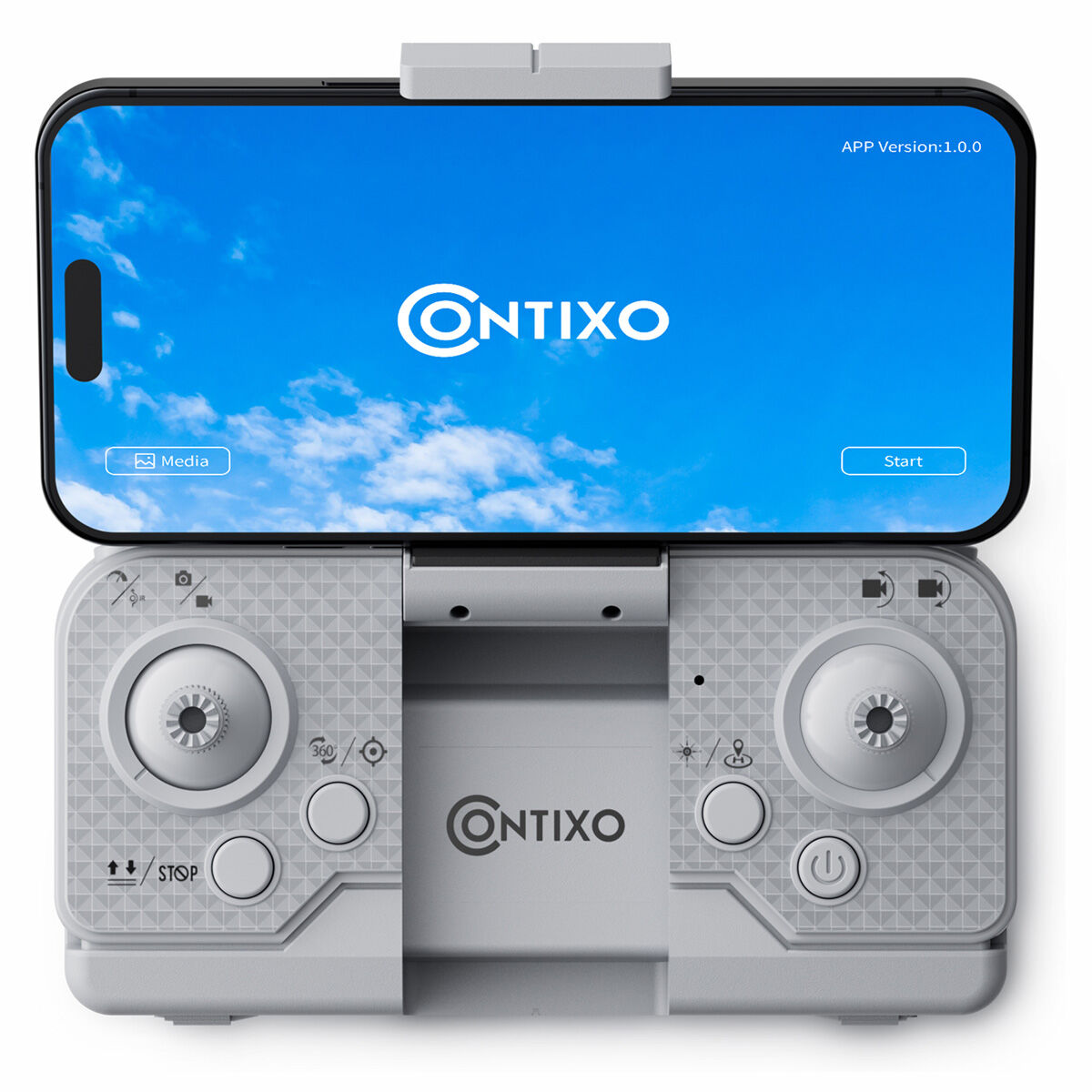 Contixo F21 Elite Sky Foldable Quadcopter RC Drone with 1080P HD Camera