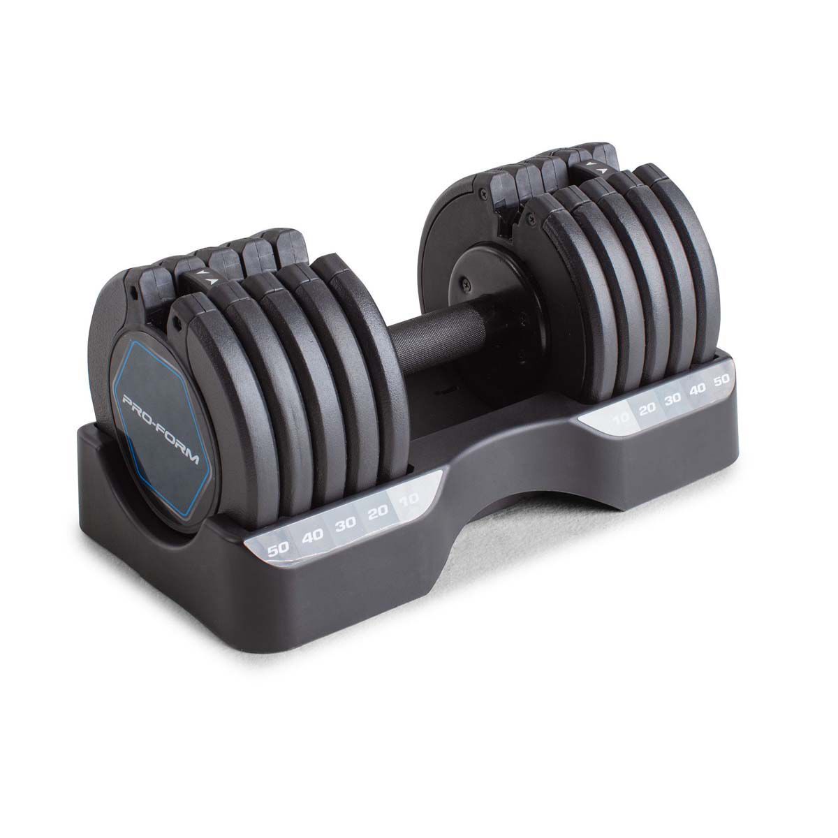 ProForm 50 Lb. Select-A-Weight Dumbbell Set