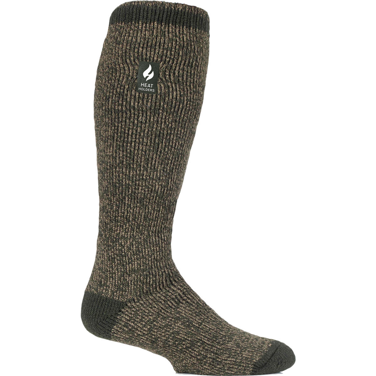 Heat Holders Gabriel Twist Long Crew Green Socks