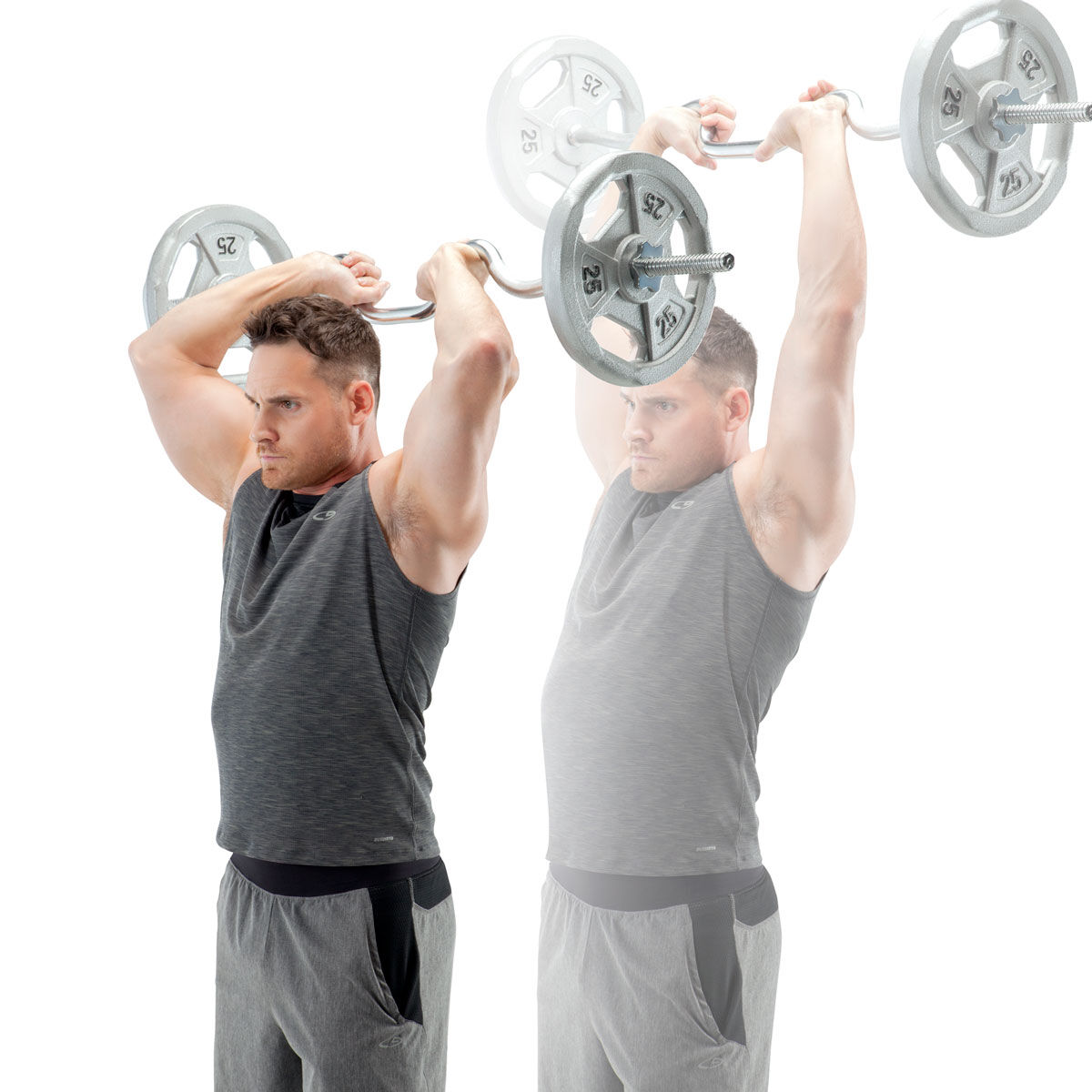 Marcy Tri-Bicep STD Combo Bar