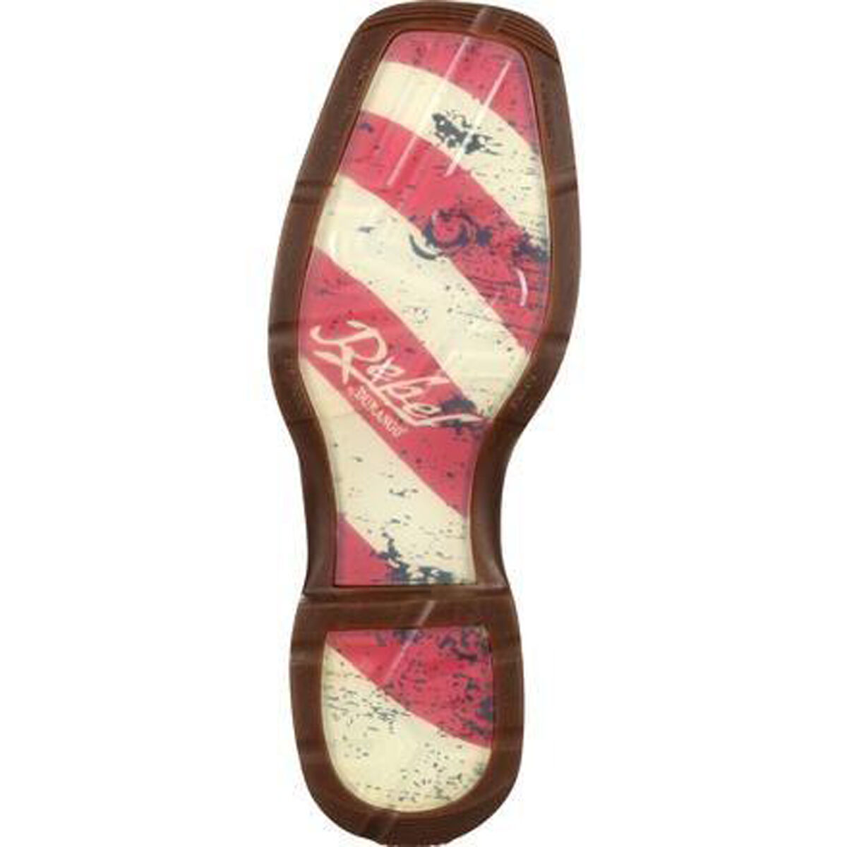 Durango Men's Rebel Patriotic Pull-On Western Flag Boots