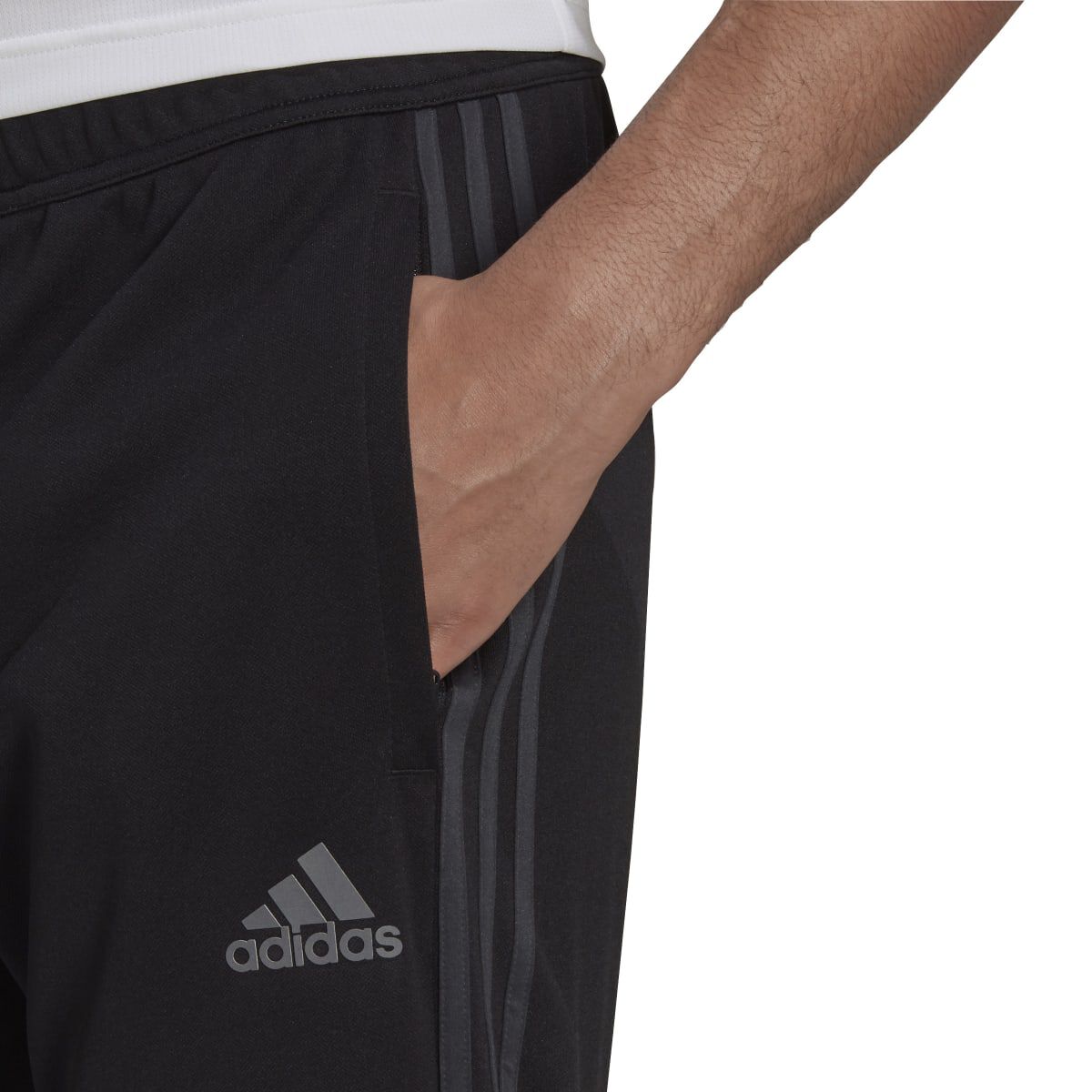 adidas Men's Aeroready Sereno Slim Tapered-Cut 3-Stripes Pants