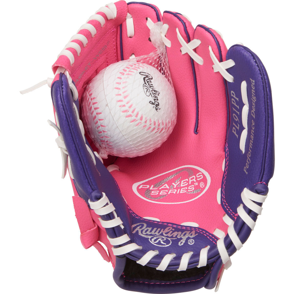 Rawlings Youth 9" Players Glove with ball