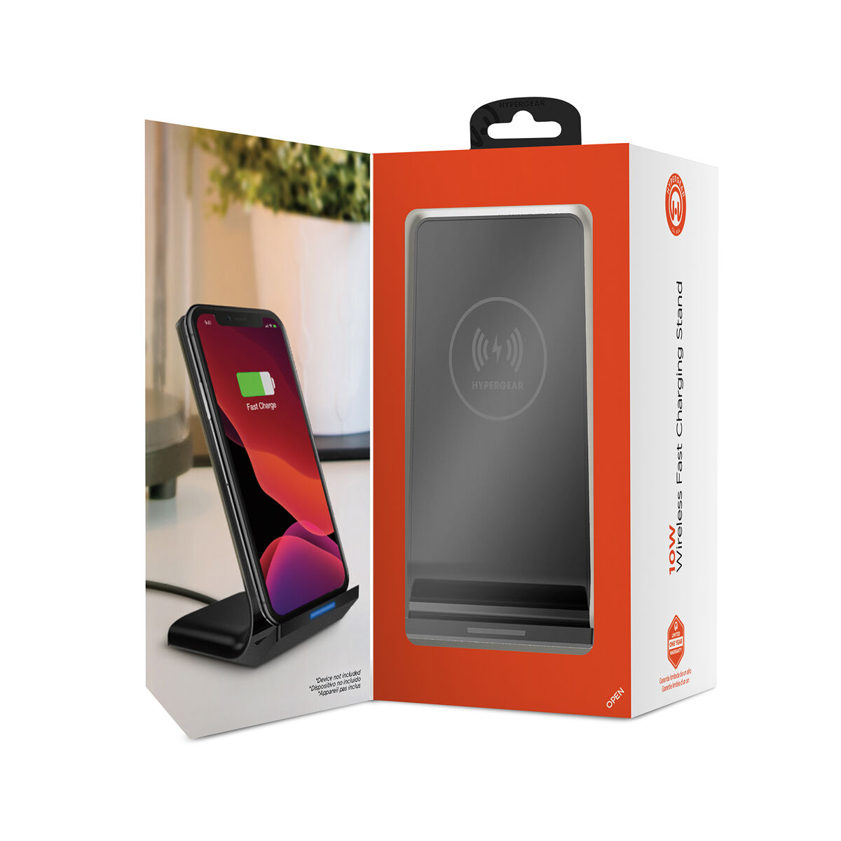 Hypergear 10W Wireless Fast Charging Stand