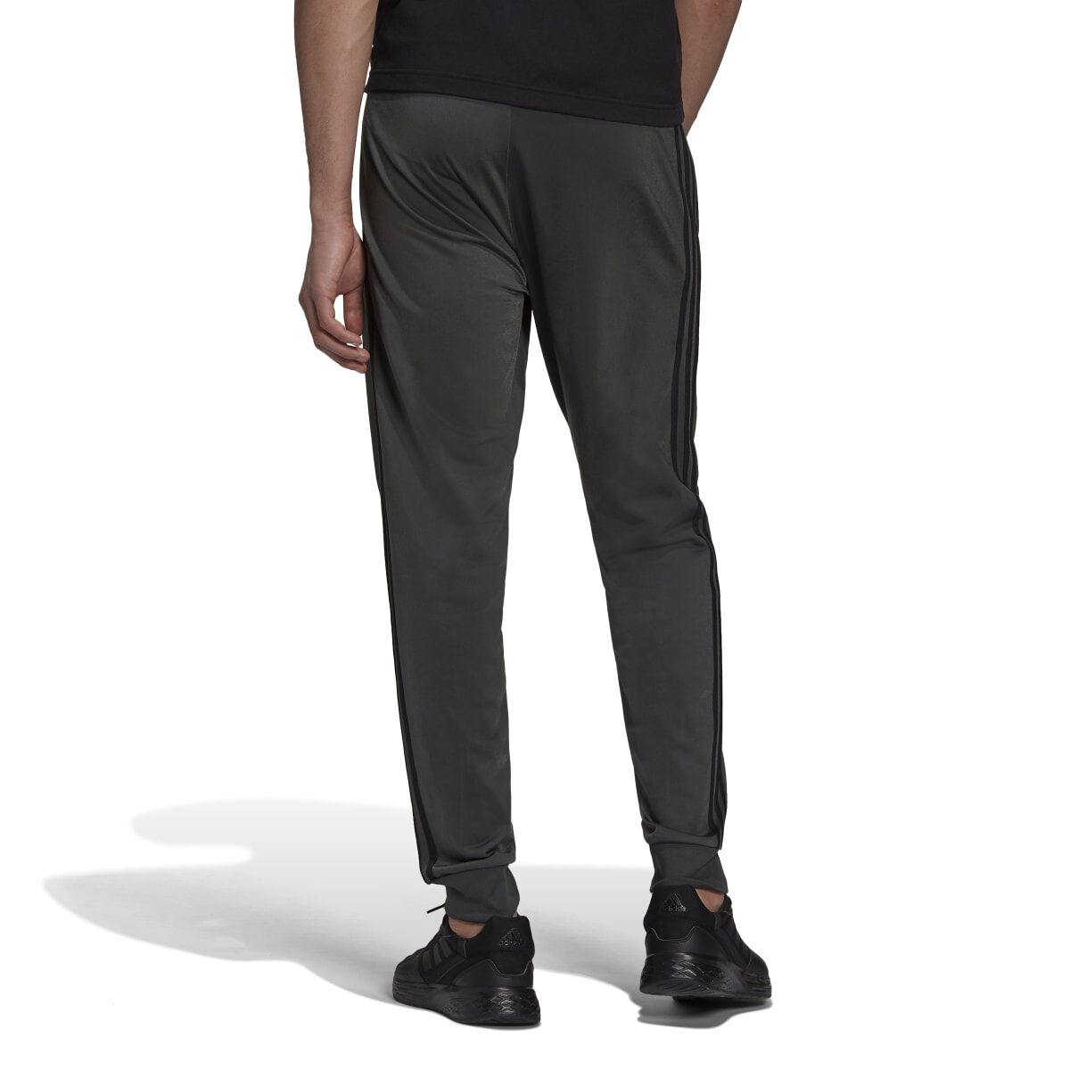 adidas Men's Essentials Warm-Up Tapered 3-Stripes Track Pants