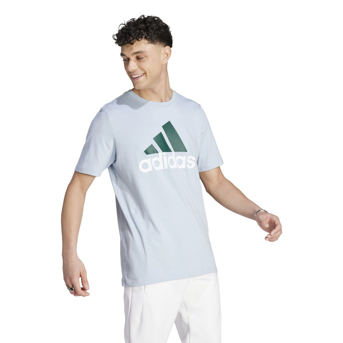adidas Men's Short Sleeve Big Logo Tee