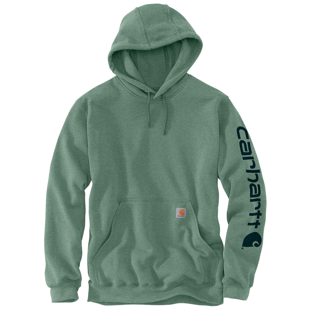 Carhartt Men's Midweight Signature Sleeve Logo Hoodie
