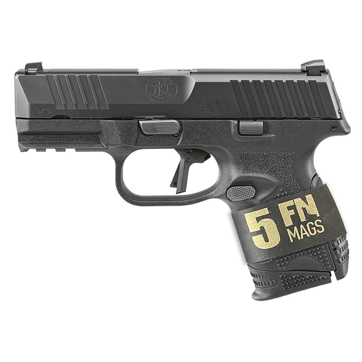 Fn 509C BNDL 9M12+15+3X24BLK Pistol