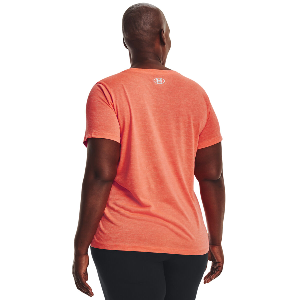 Under Armour Women's Plus Size Tech Twist Short Sleeve V-Neck Tee