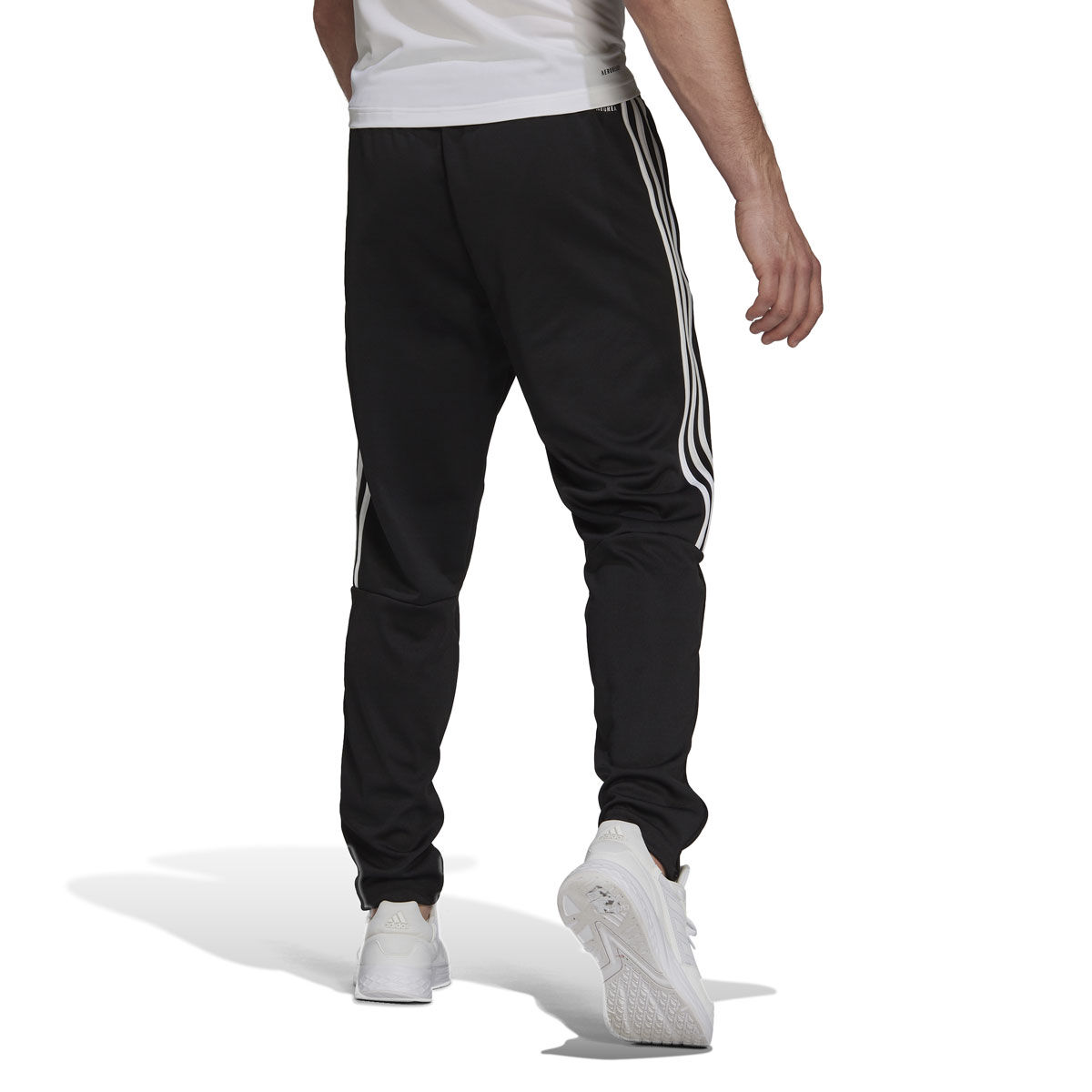 adidas Men's Aeroready Sereno Slim Tapered-Cut 3-Stripes Pants