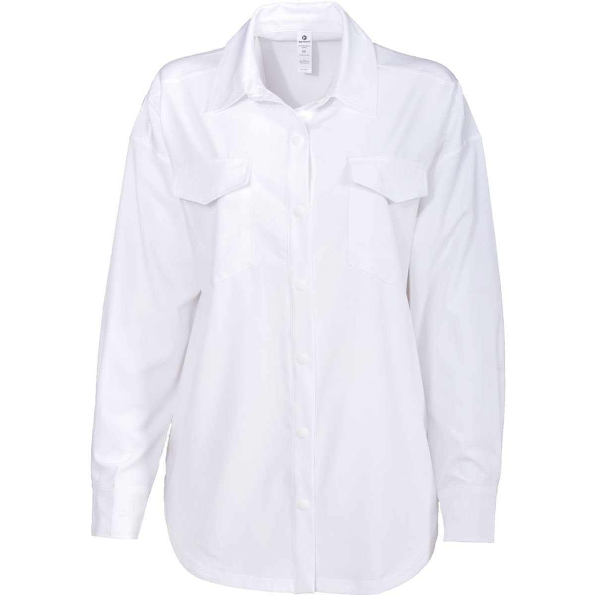 90 Degree Women's Woven Button Up Shacket
