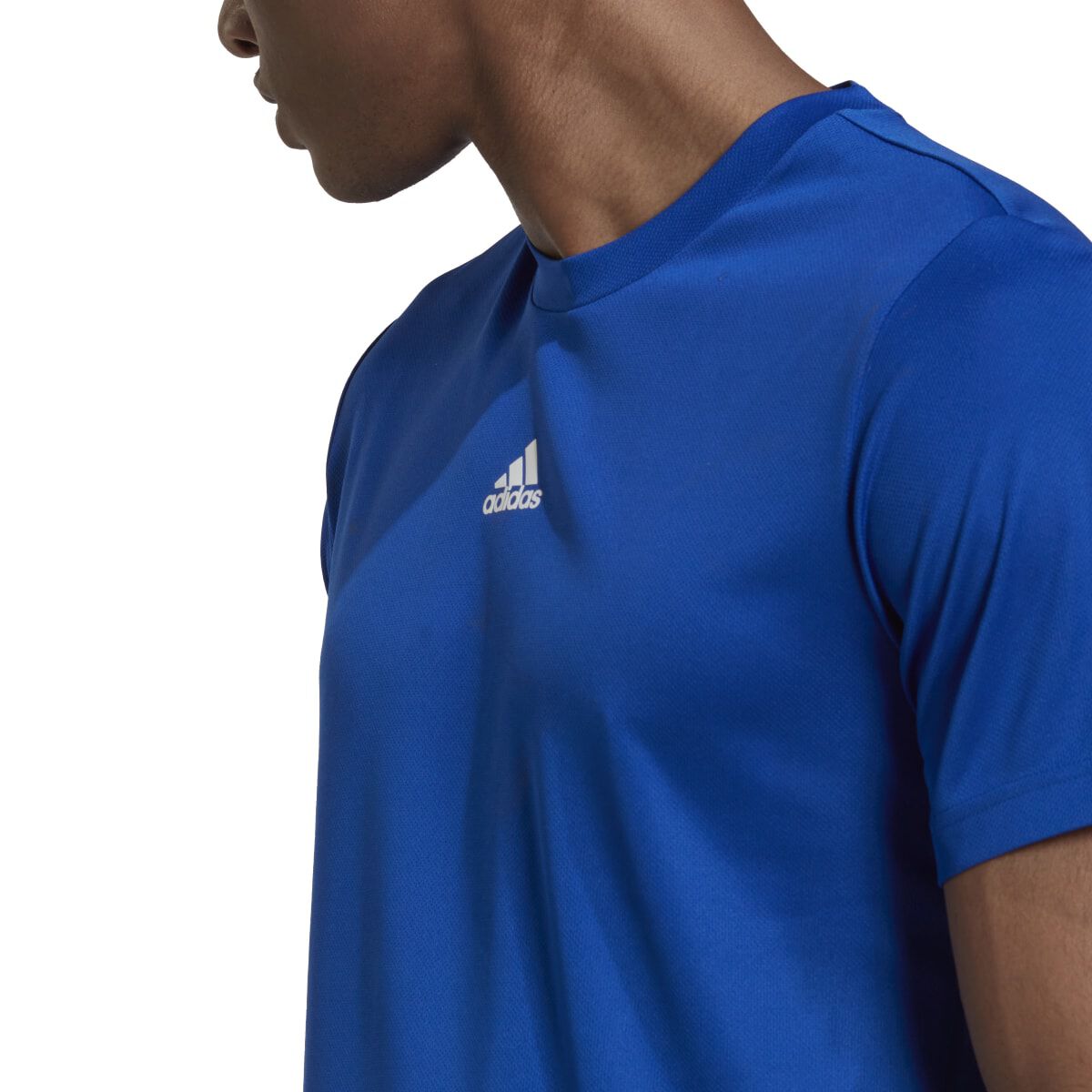 adidas Men's Aeroready Hiit Back 3-Stripes Training Tee