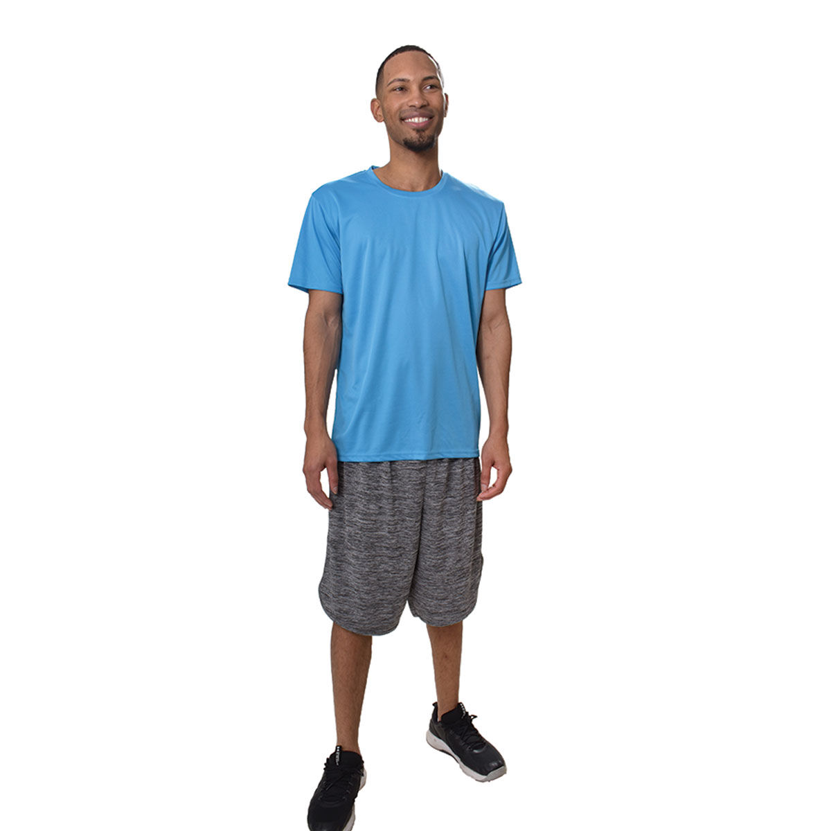 Jackson Hole Men's Crew Neck Mesh Tee