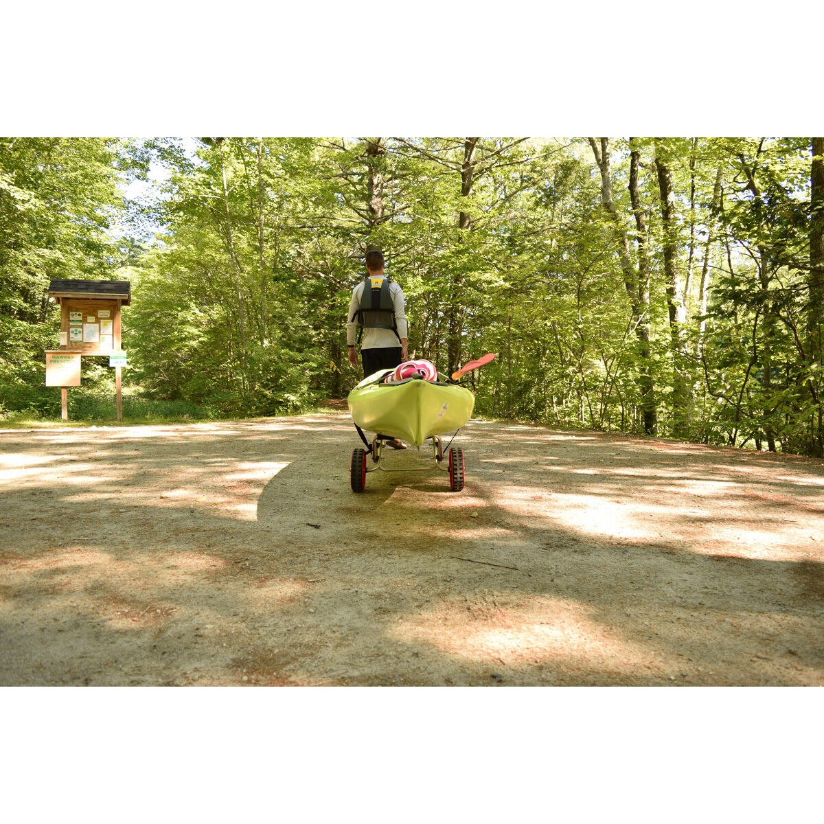Malone NomadTRX Standard Kayak Cart (with no-flat tires)
