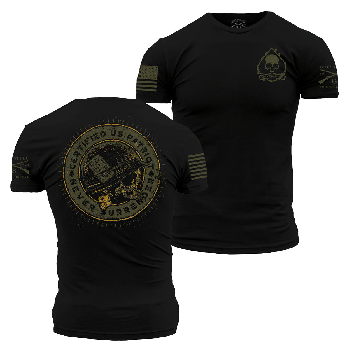 Grunt Style Men's Patriot Seal Tee